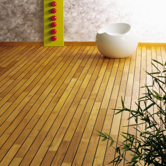 ACACIA - NAVYLAM Plus 11*86*300   - 1200 Huilé N/Joint noir intégré (1m2)
