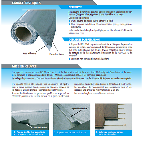 SOUS-COUCHE - ISO ALU