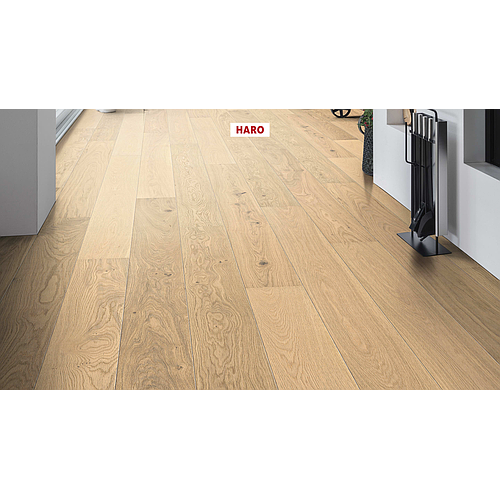 PARQUET  4000 Top connect Planche  large  180 2 Chanfreins Chêne invisible Markant br, nD